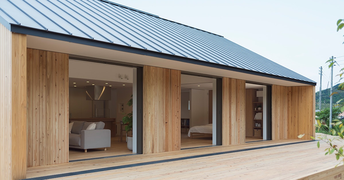 This is Muji's earthquake-resistant house in Japan