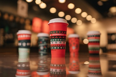 Starbucks' reusable red cup is back, but the holiday deal is a little different.