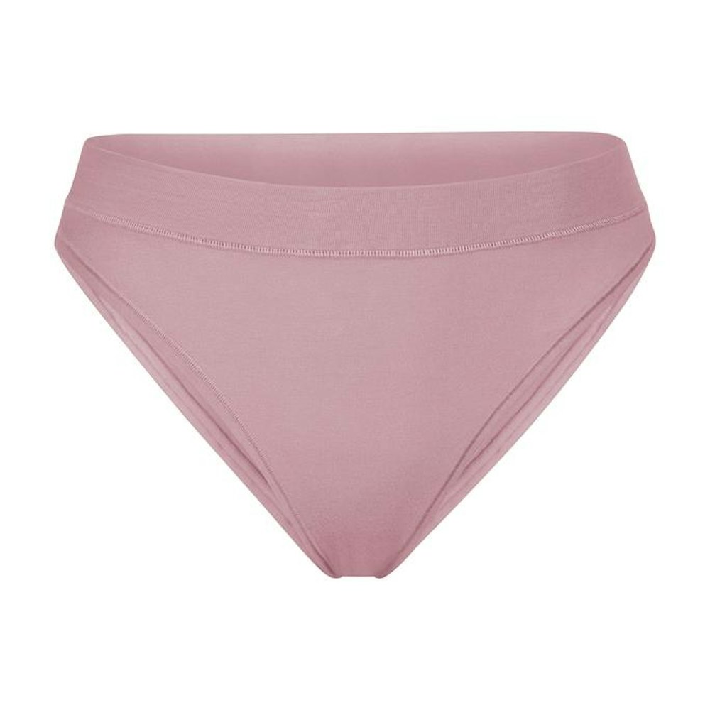 COTTON JERSEY CHEEKY TANGA