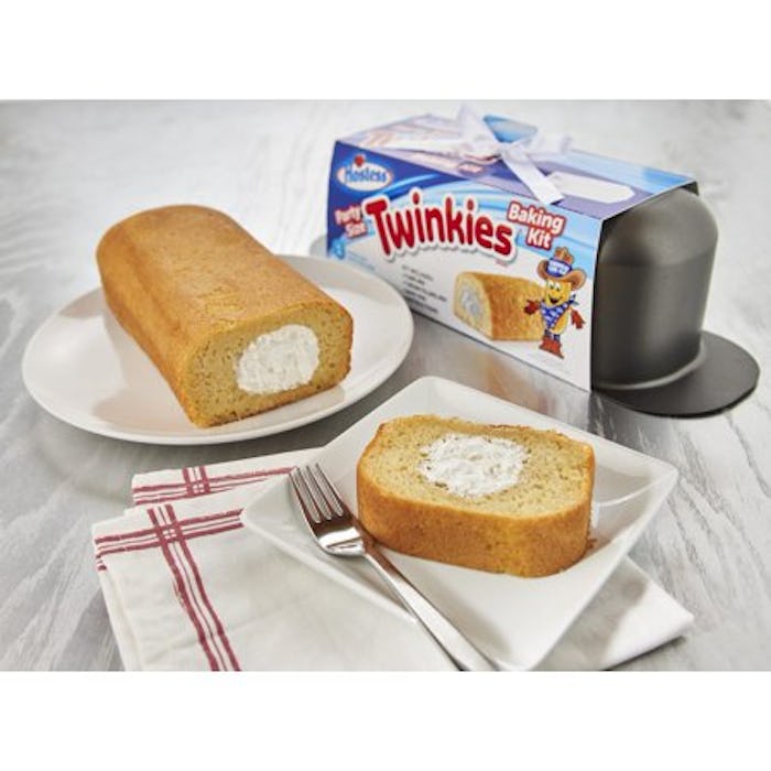 The Hostess Party Size Twinkies Kit is a Walmart exclusive for the holidays.