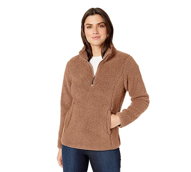 Amazon Essentials Fleece-Lined Sherpa Sweatshirt