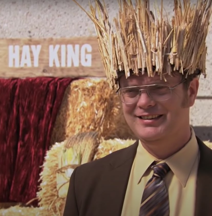 Plan a date this Thanksgiving inspired by Dwight's Hay King festival.