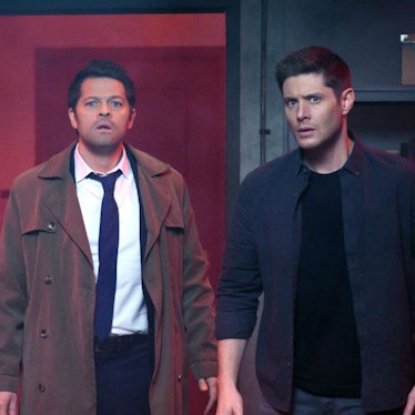 Castiel (Misha Collins) and Dean (Jensen Ackles) on 'Supernatural'