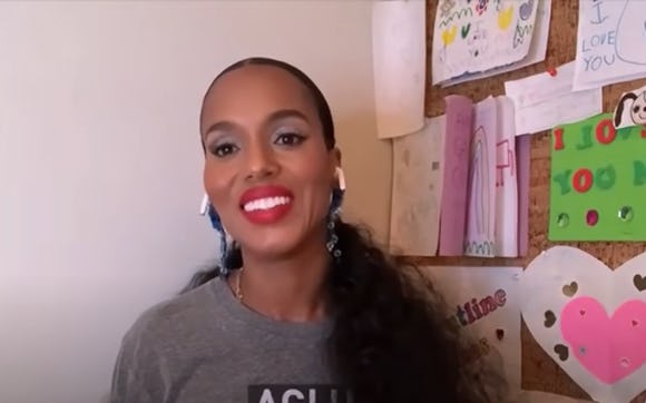 Kerry Washington talks about explaining the election to her kids.