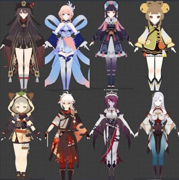'Genshin Impact' leak reveals 8 new characters coming after 1.1 update