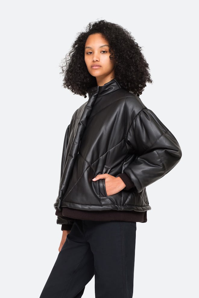 Vegan Leather Jacket