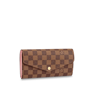 Louis Vuitton's sarah wallet. 