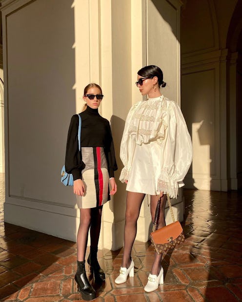 Influencer Brittany Xavier & Daughter Jady, the famous mother-daughter duo posing