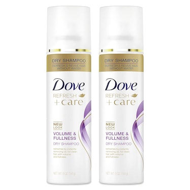 Dove Refresh + Care Volume & Fullness Dry Shampoo (2-Pack)