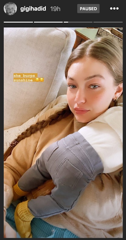 Gigi Hadid's New Photo With Her Daughter Was Precious