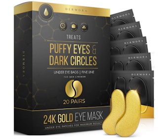 Dermora 24K Gold Eye Masks (20-Pack)