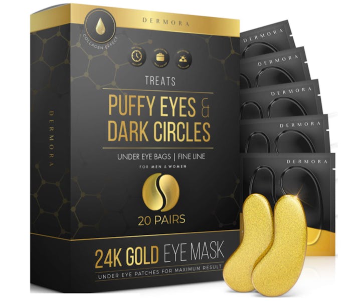 Dermora 24K Gold Eye Masks (20-Pack)