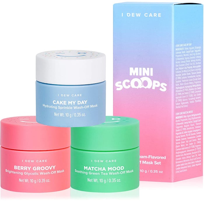 DEW CARE Mini Scoops Face Mask Trio