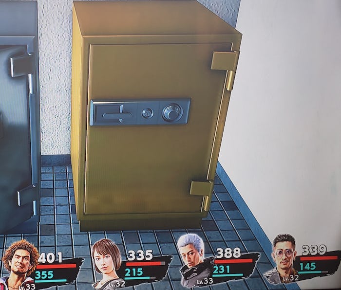 'Yakuza Like a Dragon' gold safes 3 ways to get keys to open them