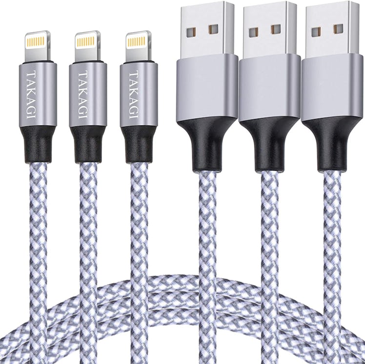 TAKAGI iPhone Fast Charging Cable (3-Pack)