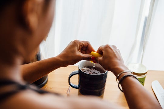 Woman Drinking Tea