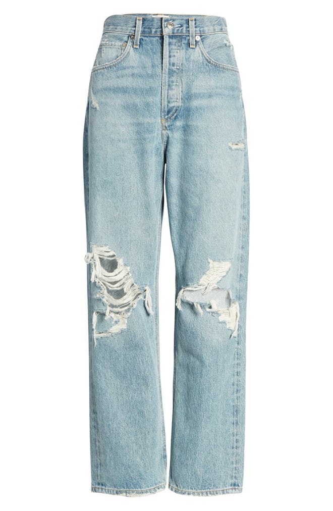 '90s Ripped Loose Fit Jeans