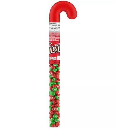 M&M's Milk Chocolate Holiday Cane - 3oz