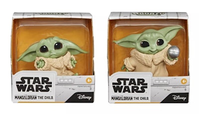 Star Wars The Bounty Collection The Child Collectible Toys Don't Leave, Ball Toy Figure 2-Pack