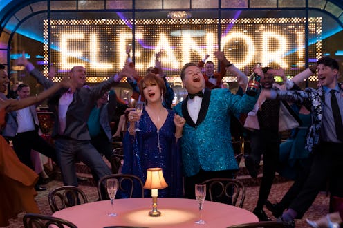 Meryl Streep and James Corden in 'The Prom' via the Netflix press site.