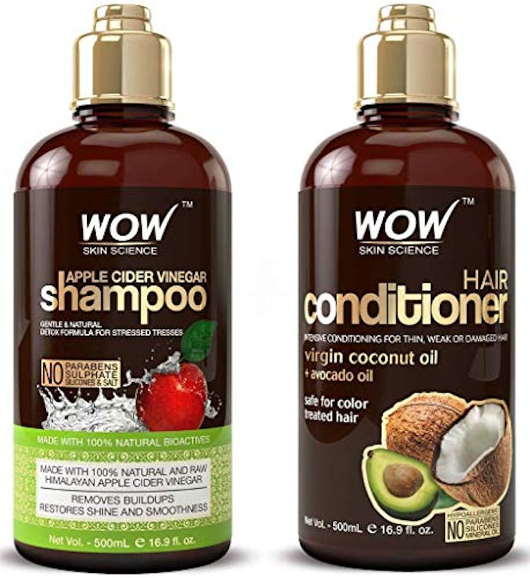 WOW Apple Cider Vinegar Shampoo and Conditioner