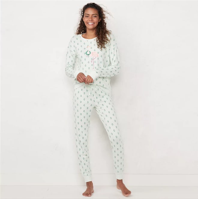 LC Lauren Conrad Extra Soft Pajama Set