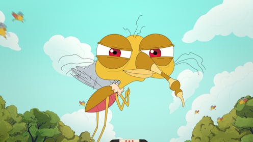 Tito the Anxiety Mosquito in 'Big Mouth' Season 4, voiced by Maria Bamford.