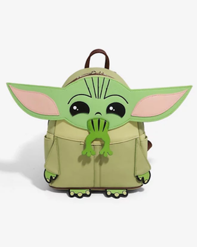 Star Wars The Mandalorian The Child Frog Figural Mini Backpack - BoxLunch Exclusive