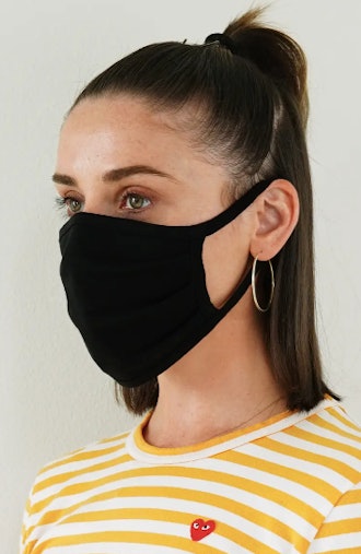 6-Pack Adult Pleated Cotton Face Masks