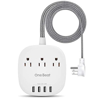 One Beat Power Strip With USB Ports