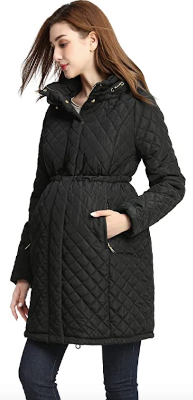 Momo Maternity Quilted Coat