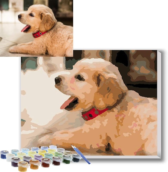Texture of Dreams Personalized Paint by Numbers Kit