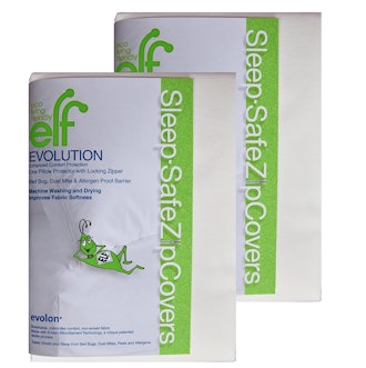 Eco Living Friendly Evolon Allergy Pillow Protectors, Standard (2-Pack)