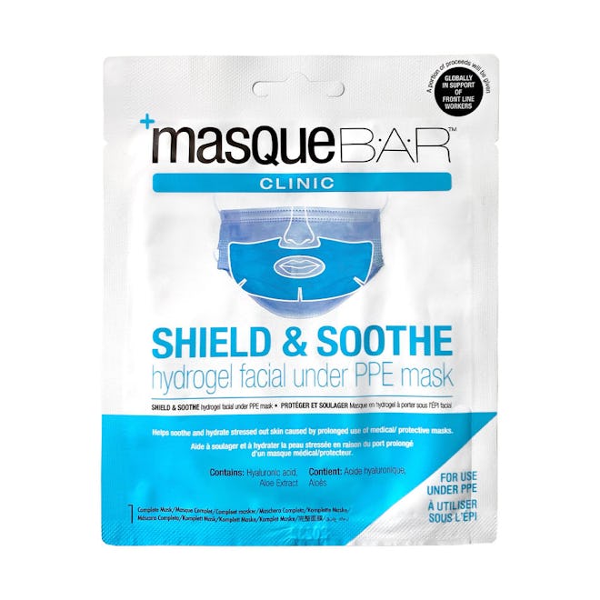 MasqueBar Shield & Soothe Hydrogel PPE Facial Under Mask