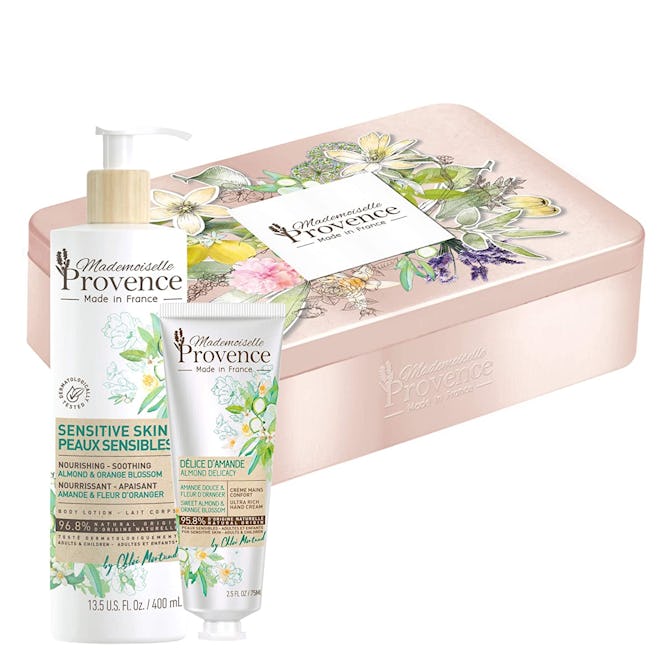 Mademoiselle Provence Deluxe Almond & Orange Blossom Tin Gift Set