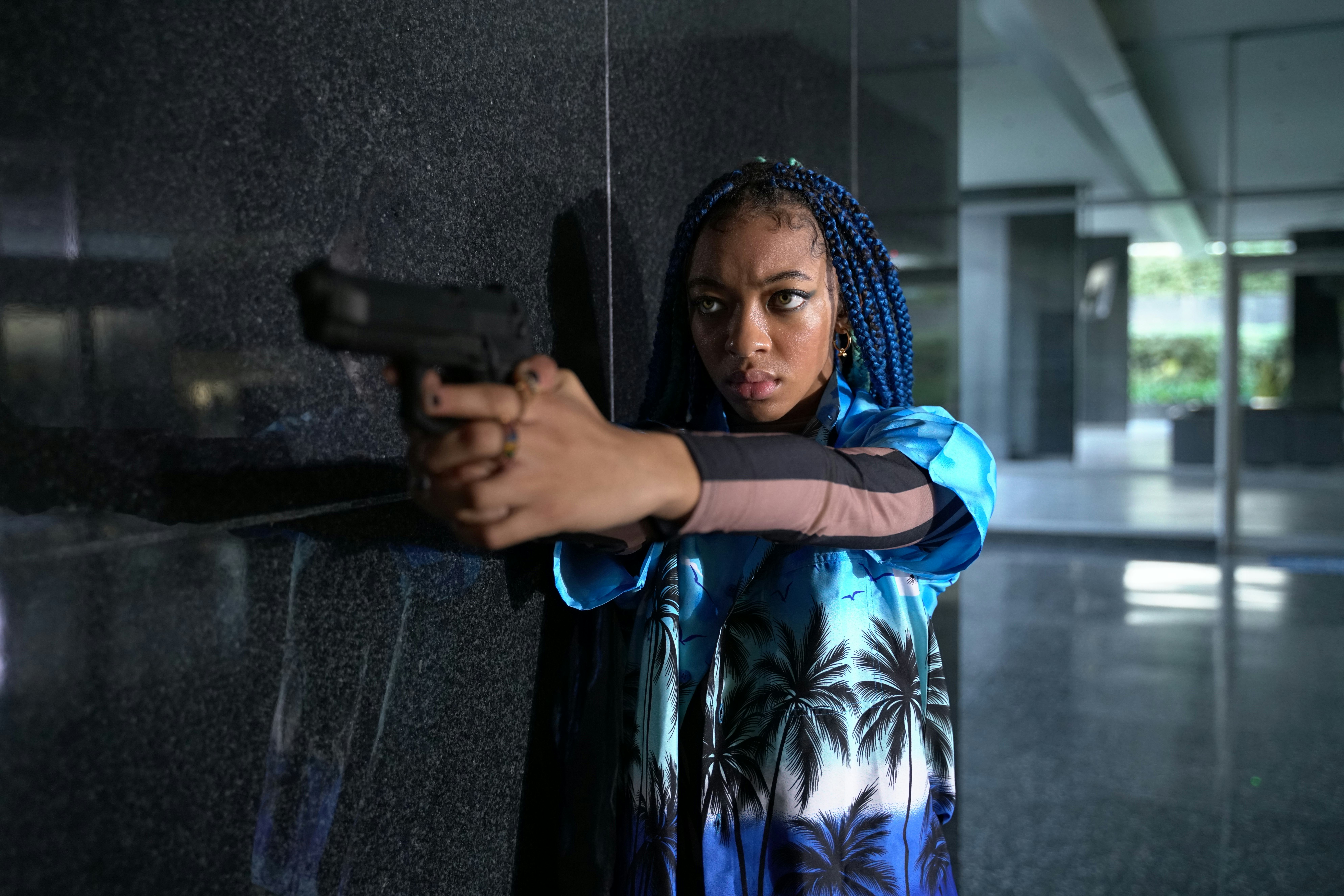 Zolee Griggs, in 'Archenemy.'