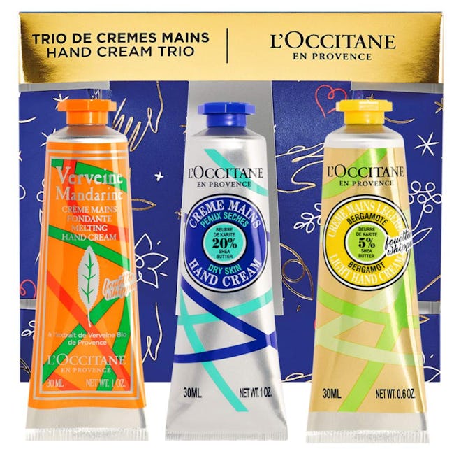 L'Occitane Holiday Hand Cream Indulgences Trio Set