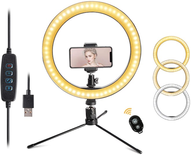 CoutureBridal Desktop Selfie Ring Light