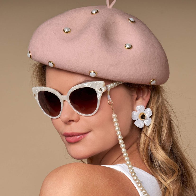 PINK PEARL BERET