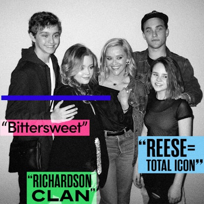 Jade Pettyjohn with the 'Little Fires Everywhere' cast