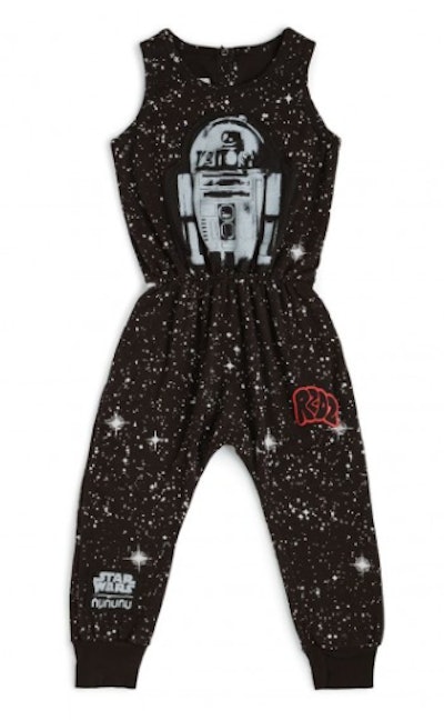 R2-D2 galaxy romper