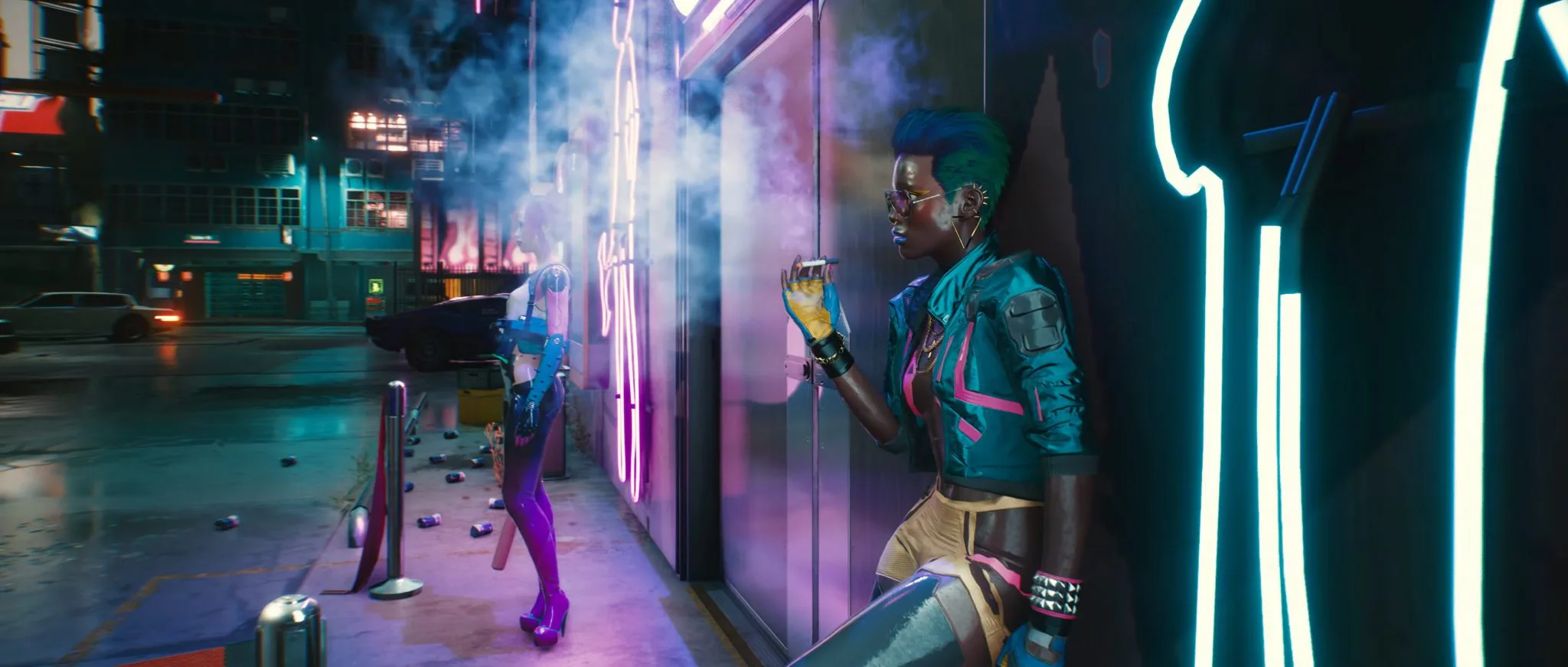 How to get the 'Cyberpunk 2077' look