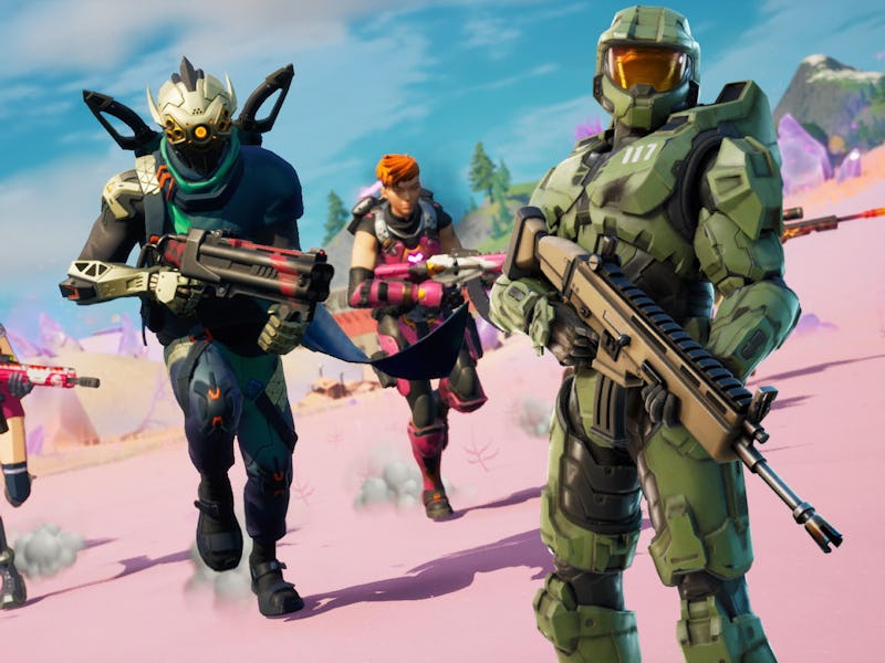master chief from halo joins fortnite