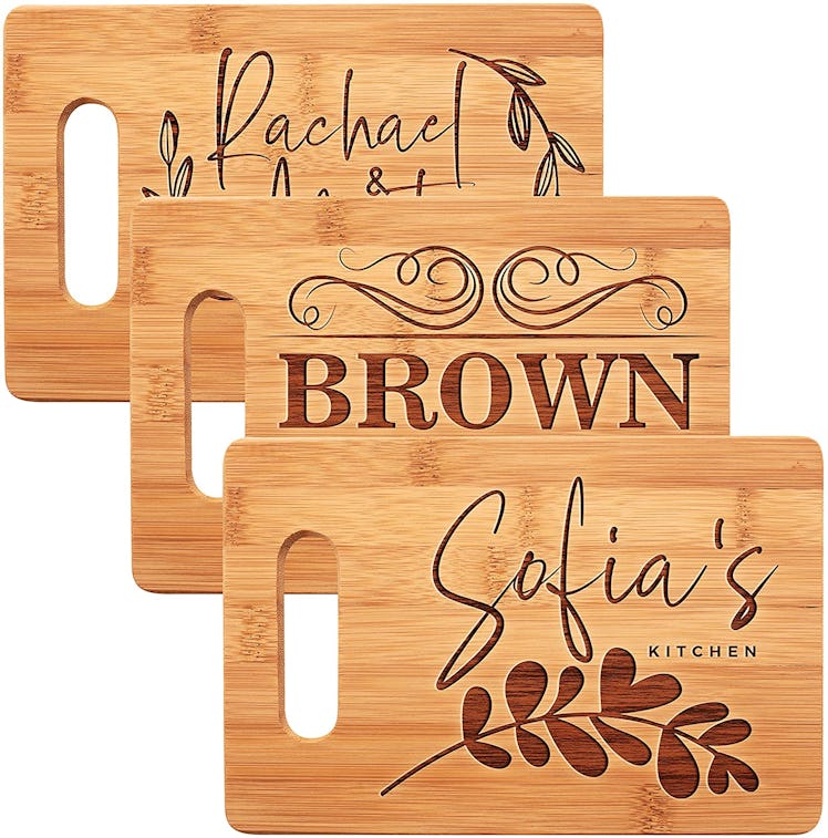 Be Burgundy Personalized Cutting Board