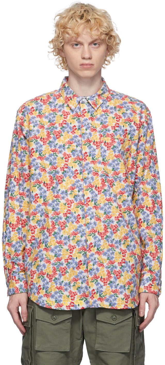 Engineered Garments Flannel Floral Shirt