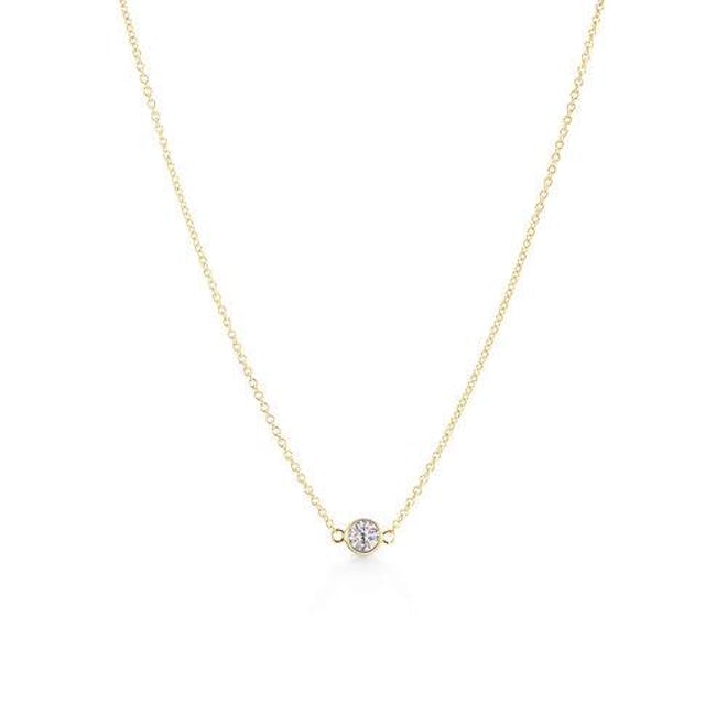 Single Bezel Luxe Necklace