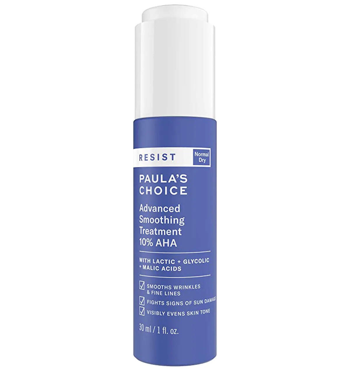 These AHA Serums Will Give You Your Clearest, Smoothest Skin 4 Paula's Choice RESIST Advanced Smoothing Treatment 10% AHA