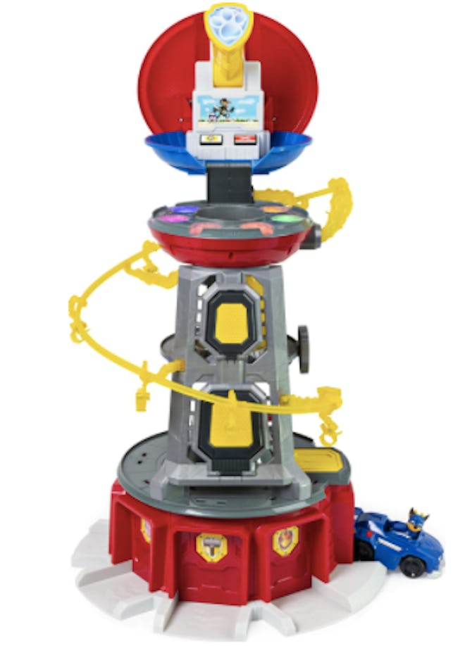 PAW Patrol Super Mighty Pups Lookout Tower with Chase Figure