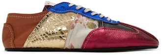 Multicolor Patchwork Sneakers