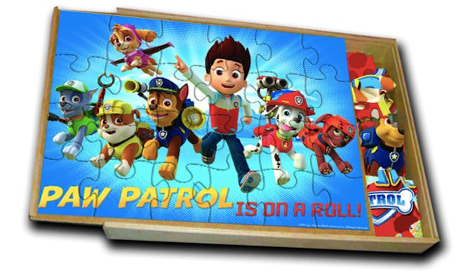 PAW Patrol 5-Pack of Wood Jigsaw Puzzles